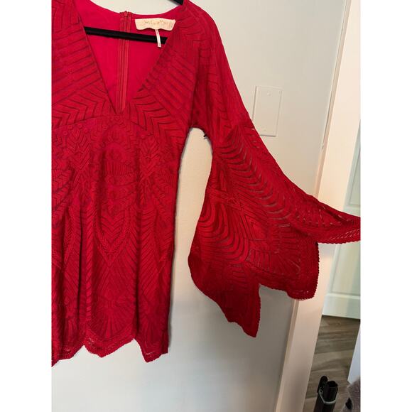 Free People X Jen's Pirate Booty Narcissus Mini Dress - Picture 2 of 4